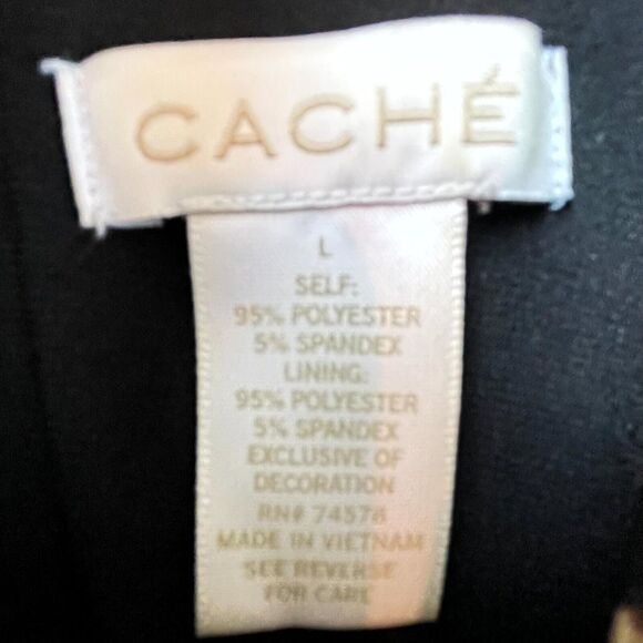 Cache Dress Large Leopard Print Stretch Side Zip Maximalist Luxe Mobwife 90s Y2K - Picture 4 of 7